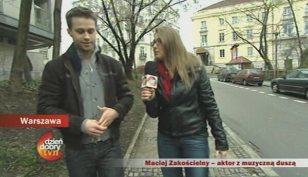Maciej Zakościelny - aktor z muzyczną duszą