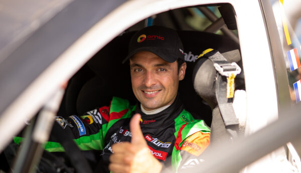 Bryan Bouffier w barwach TVN Turbo Rally Teamu w Rajdzie Dolnośląskim!